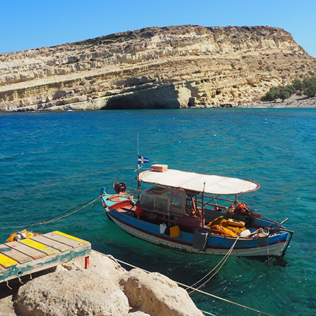 bateau pecheur - crete
